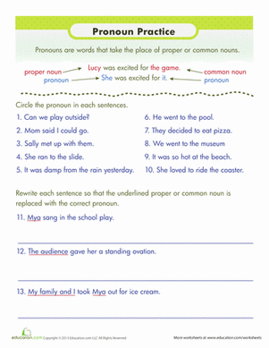 Pronoun Quiz