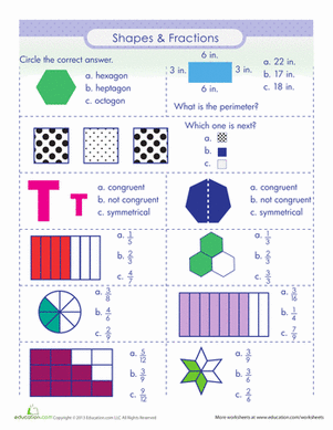 Shapes and Fractions