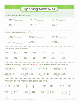 Math Review