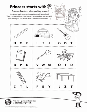 Spelling Powers with Princess Presto!