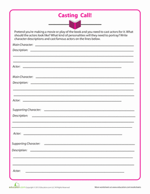 Book Casting Call