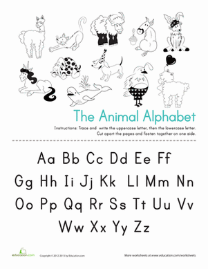 Make an Alphabet Mini Book