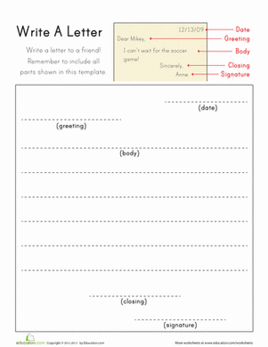 Write A Letter