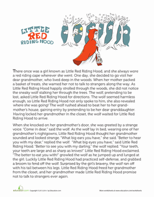 Little Red Riding Hood Story