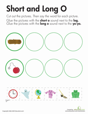 Long and Short Vowels: "O"