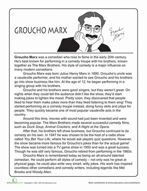 Groucho Marx