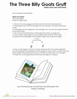 Three Billy Goats Gruff Story