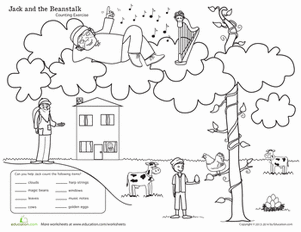 I Spy with Jack and the Beanstalk