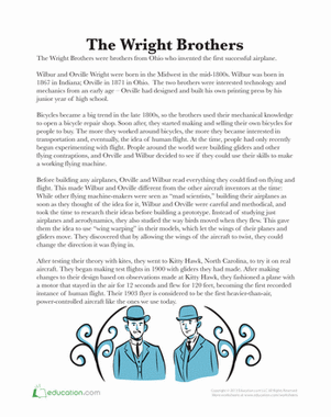The Wright Brothers