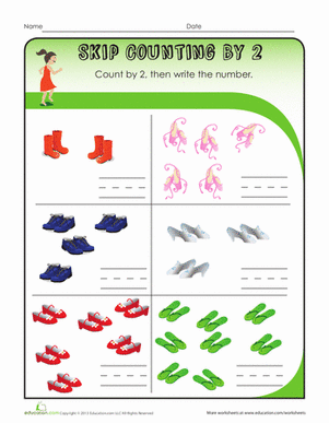 Skip Counting: Count by Twos!