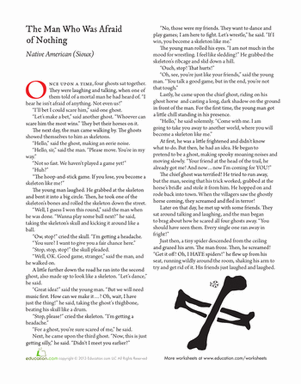 The Man Who Was Afraid of Nothing