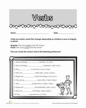 Subject and Verb Agreement