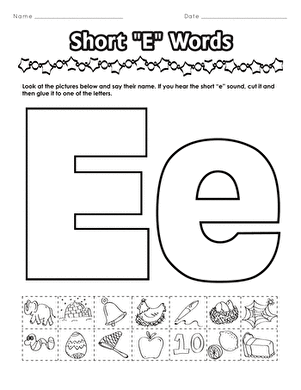 Short "E" Words