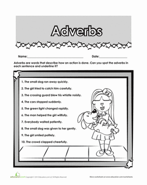Find the Adverb