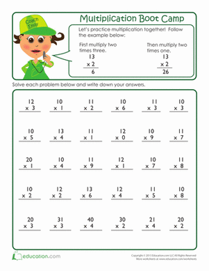 Multiplication Boot Camp