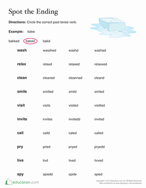 Spot Past Tense