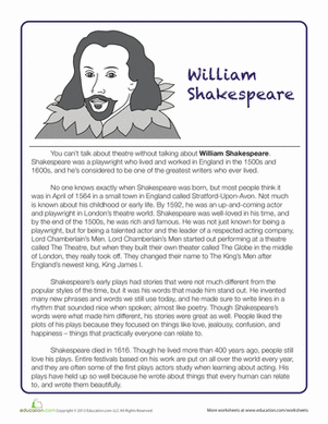 Shakespeare Biography