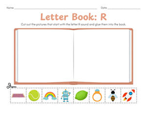 Letter Book: R large image