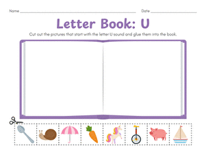 Letter Book: U large image