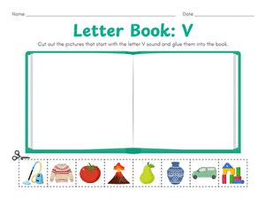 Letter Book: V large image