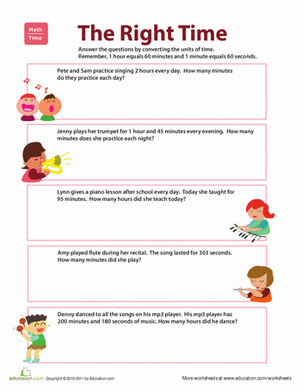 From Time to Time: Converting to Hours and Minutes