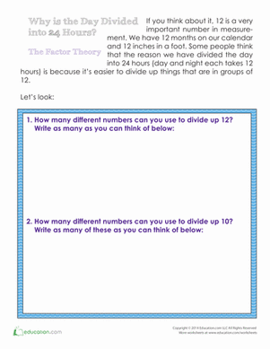Factors of 12