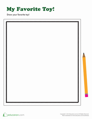 About Me: My Favorite Toy