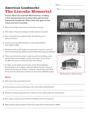 American Landmarks: The Lincoln Memorial