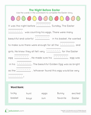 Easter Bunny Story