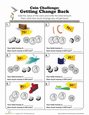 Coin Challenge: What's the Change?
