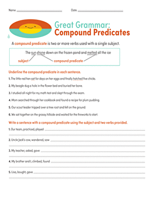 Great Grammar: Compound Predicate