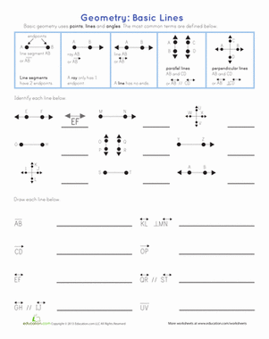Geometry Basics: Review Quiz #1