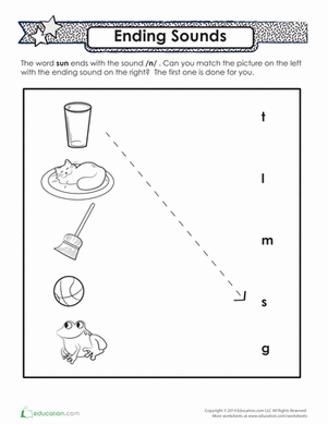 Ending Letter Sounds