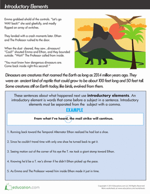 Introductory Elements