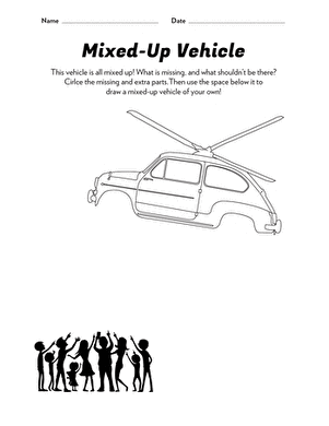 Mixed-Up Vehicle