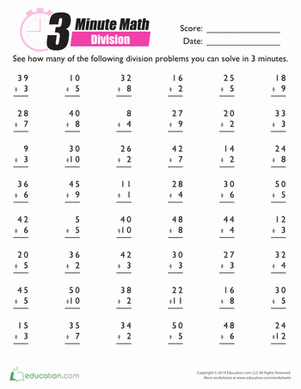 3-Minute Division
