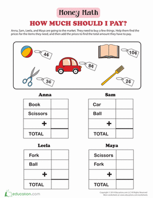 Math with Money