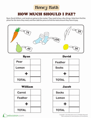 Addition with Money