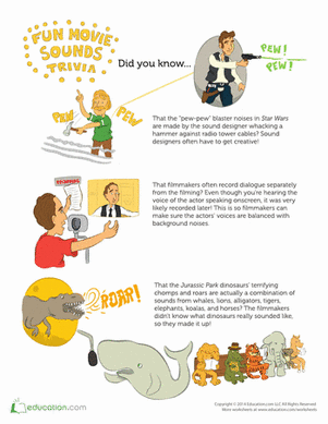 Movie Trivia: Sound Effects