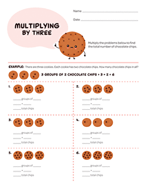 Multiplying by 3