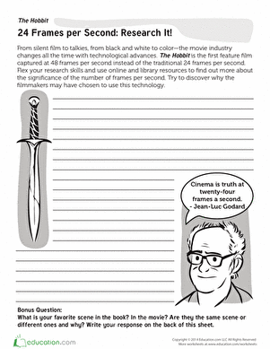 Research It! The Hobbit