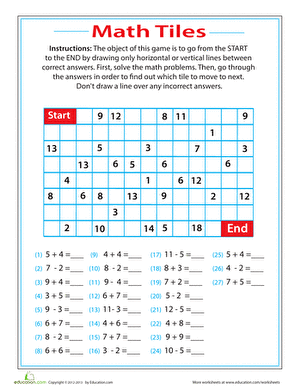 Scandinavian Math Scandinavian Tiles | Activity | Education.com