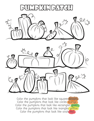 Pumpkin Patch Shapes