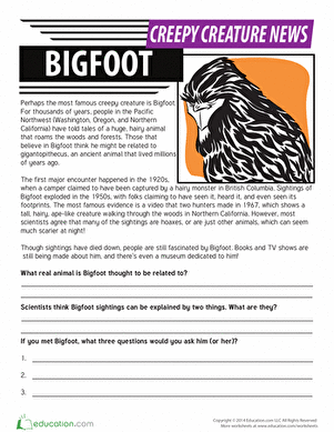 Bigfoot Story