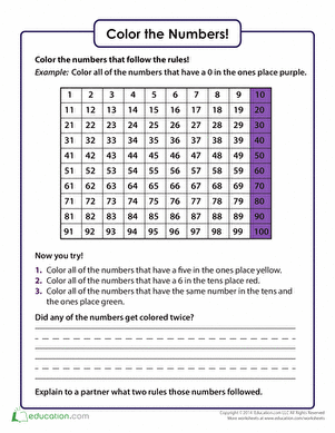 Color the Numbers