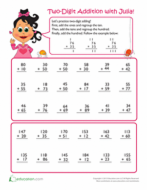 Review Two-Digit Addition