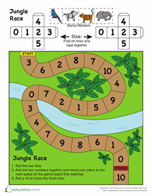 Jungle Board Game