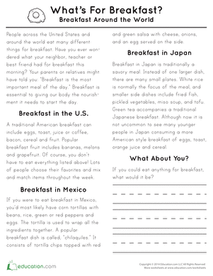 Breakfast Around the World