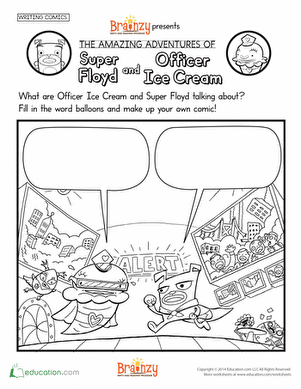 Brainzy Presents: The Amazing Adventures of Super Floyd and Officer Ice Cream