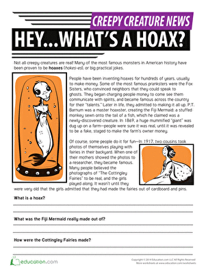 Monster Hoax